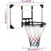 Basketkorg transparent polykarbonat vidaXL 71 x 45 x 2.5 cm – miniatyr 8