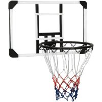 Basketkorg transparent polykarbonat vidaXL