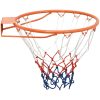 Basketring orange stål vidaXL ⌀39 cm – miniatyr 3