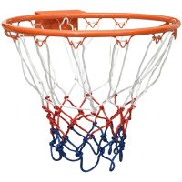 Basketring orange stål vidaXL