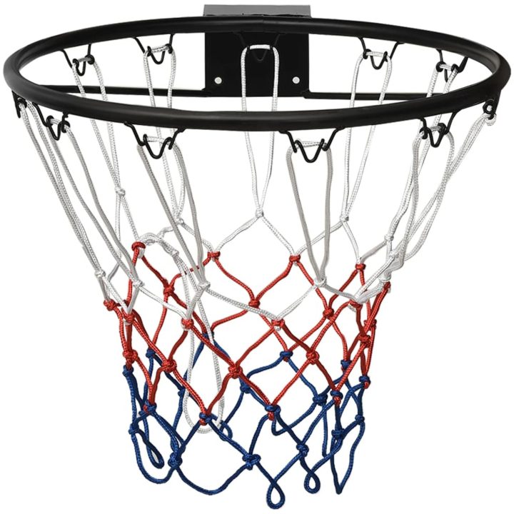 Basketring svart stål vidaXL ⌀45 cm – bild 2