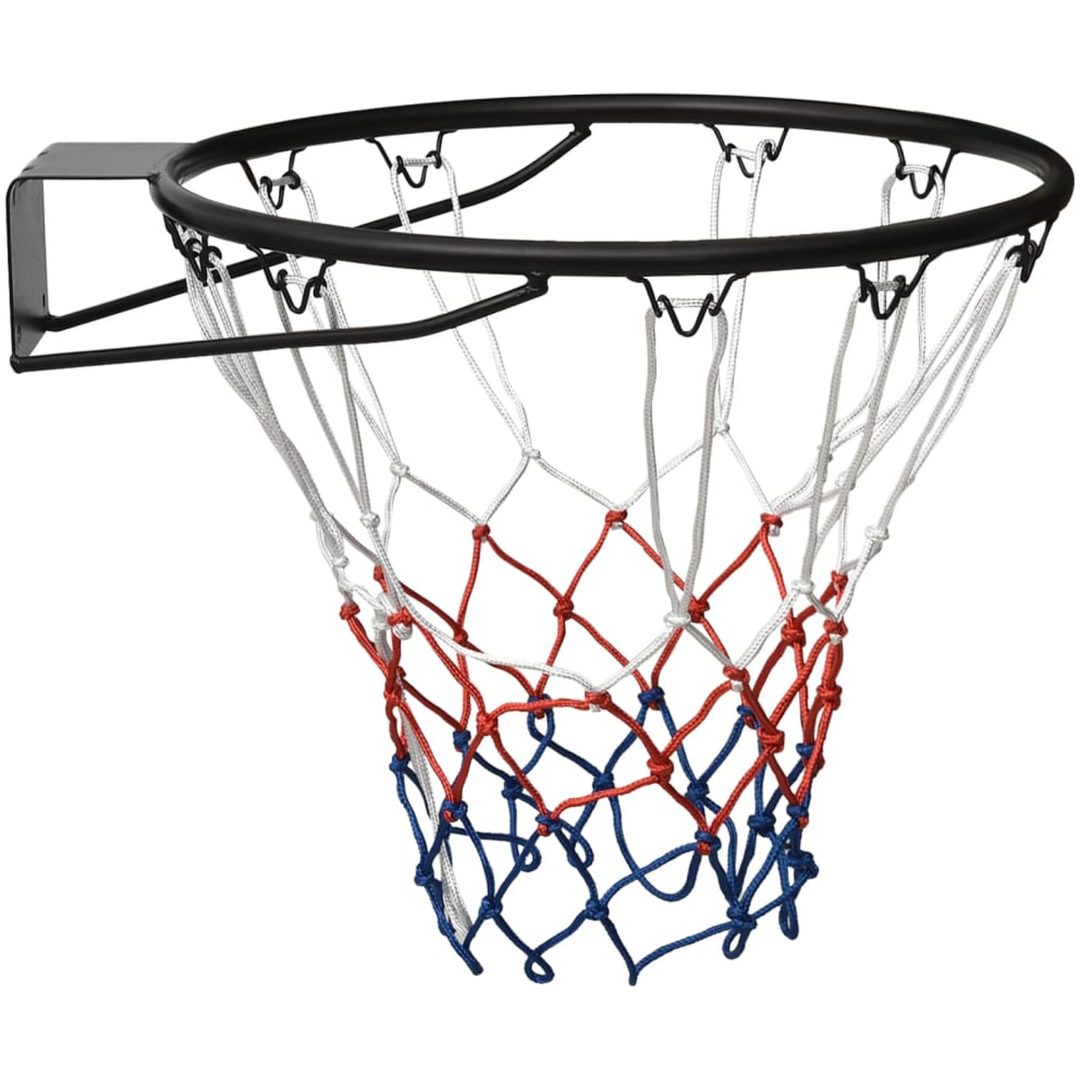 Basketring svart stål vidaXL ⌀45 cm – bild 3