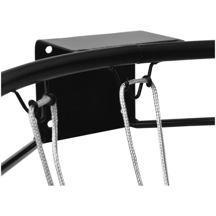 Basketring svart stål vidaXL ⌀45 cm – bild 5