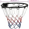 Basketring svart stål vidaXL ⌀45 cm – miniatyr 7