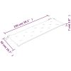 Bataviabänk med grön dyna massiv teak vidaXL 150 cm – miniatyr 9