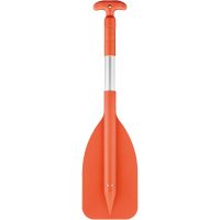 Båtshake + paddel orange 56-107cm aluminium