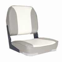 Båtstol Deluxe Fold Down Grå Vit OceanSouth