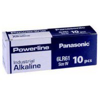 Batteri 10-pack 9V Hel kartong = 12st (120) 9v Panasonic