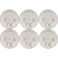 Batteri 6-pack CR2450 Silver Star Trading
