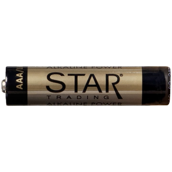 Batteri AAA 1,5V Power Alkaline Guld Star Trading – bild 8