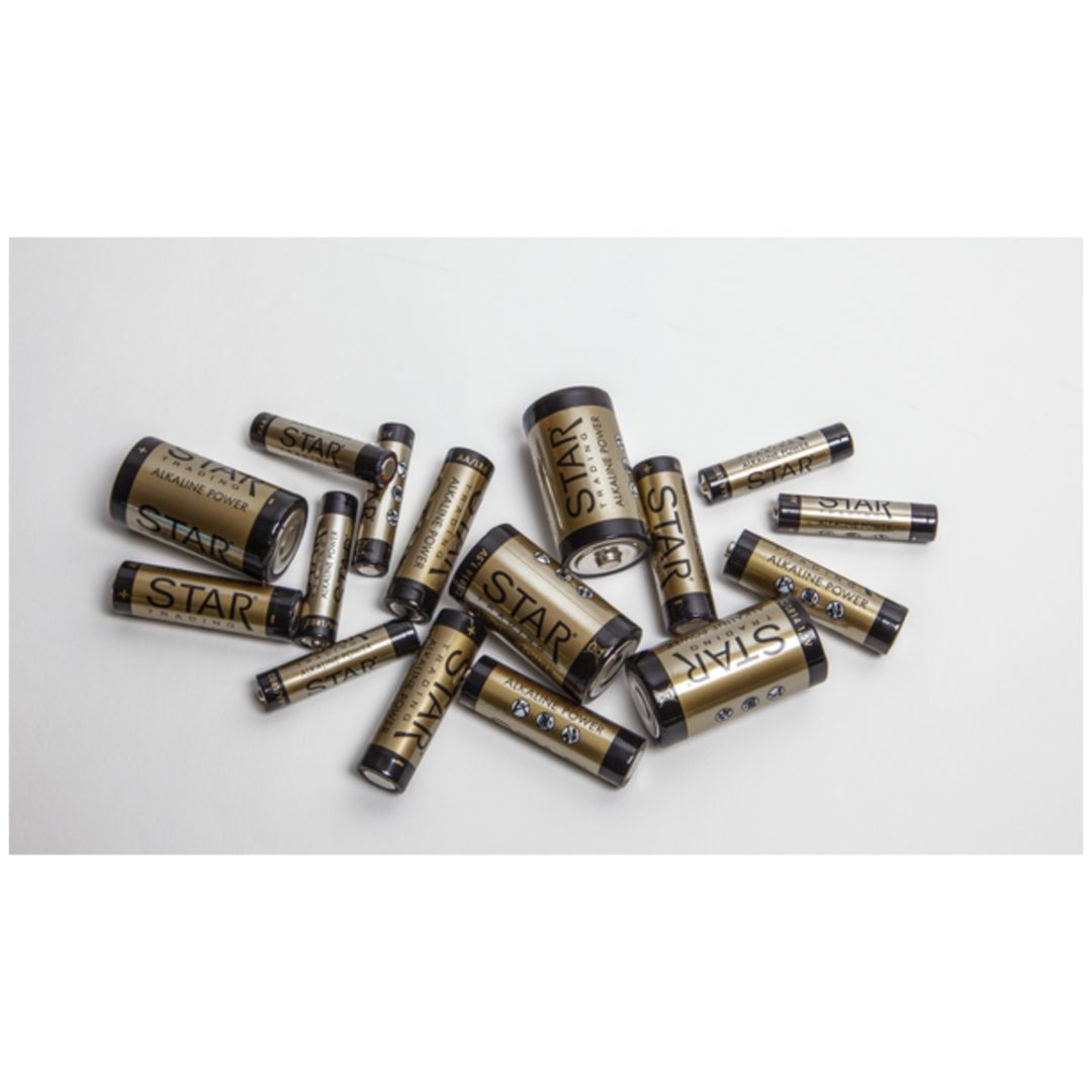 Batteri AAA 1,5V Power Alkaline Guld Star Trading – bild 2