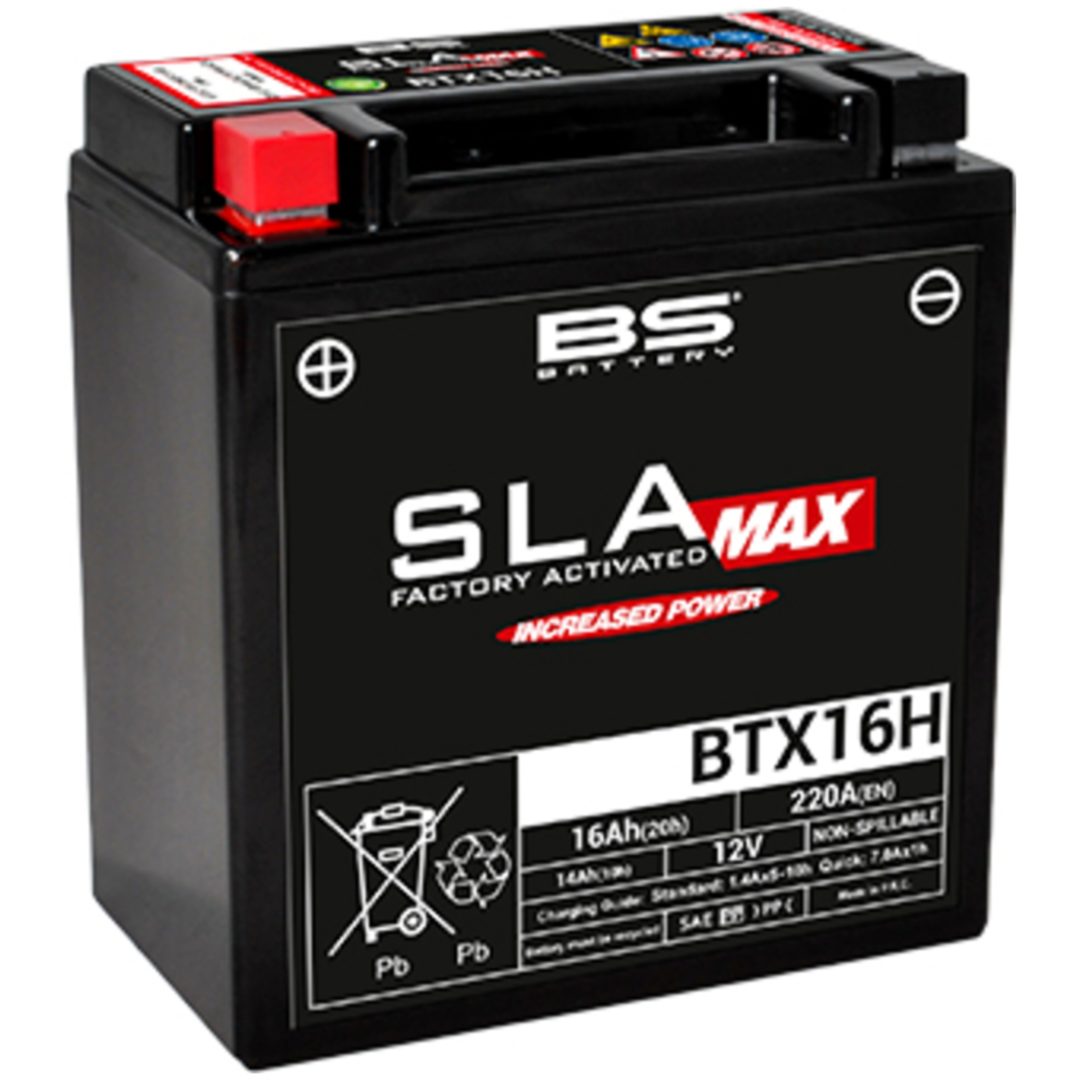 Batteri AGM BS Battery Svart