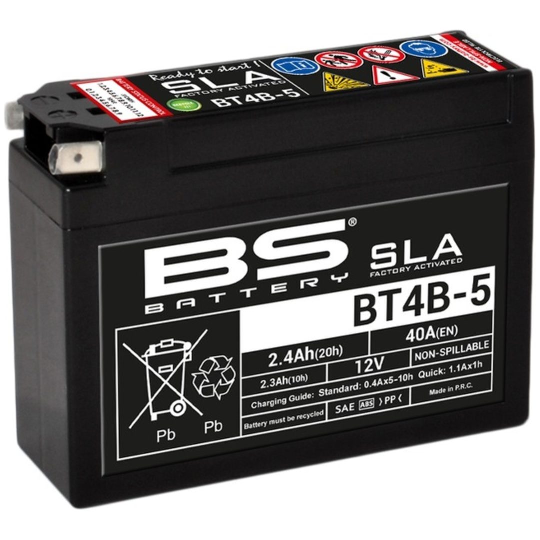 Batteri AGM BS Battery Svart