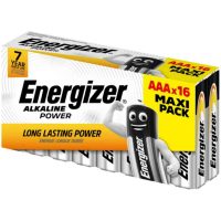 BATTERI ALKALINE POWER AAA/E92AAA 16 PACK