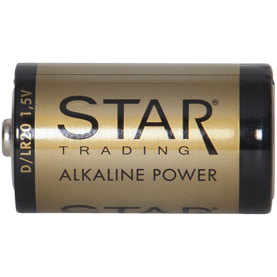 Batteri D 1,5V Power Alkaline Guld Star Trading – bild 3