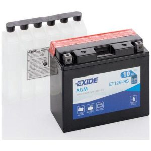 Batteri ET12B-BS, 12V 10Ah EXIDE