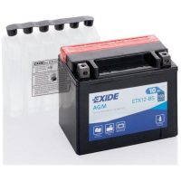 Batteri ETX12-BS, 12V 10Ah EXIDE
