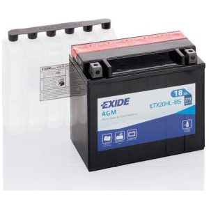 Batteri ETX20HL-BS, 12V 18Ah EXIDE
