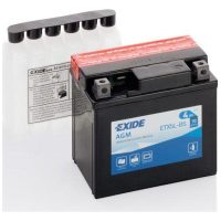Batteri ETX5L-BS, 12V 4Ah EXIDE