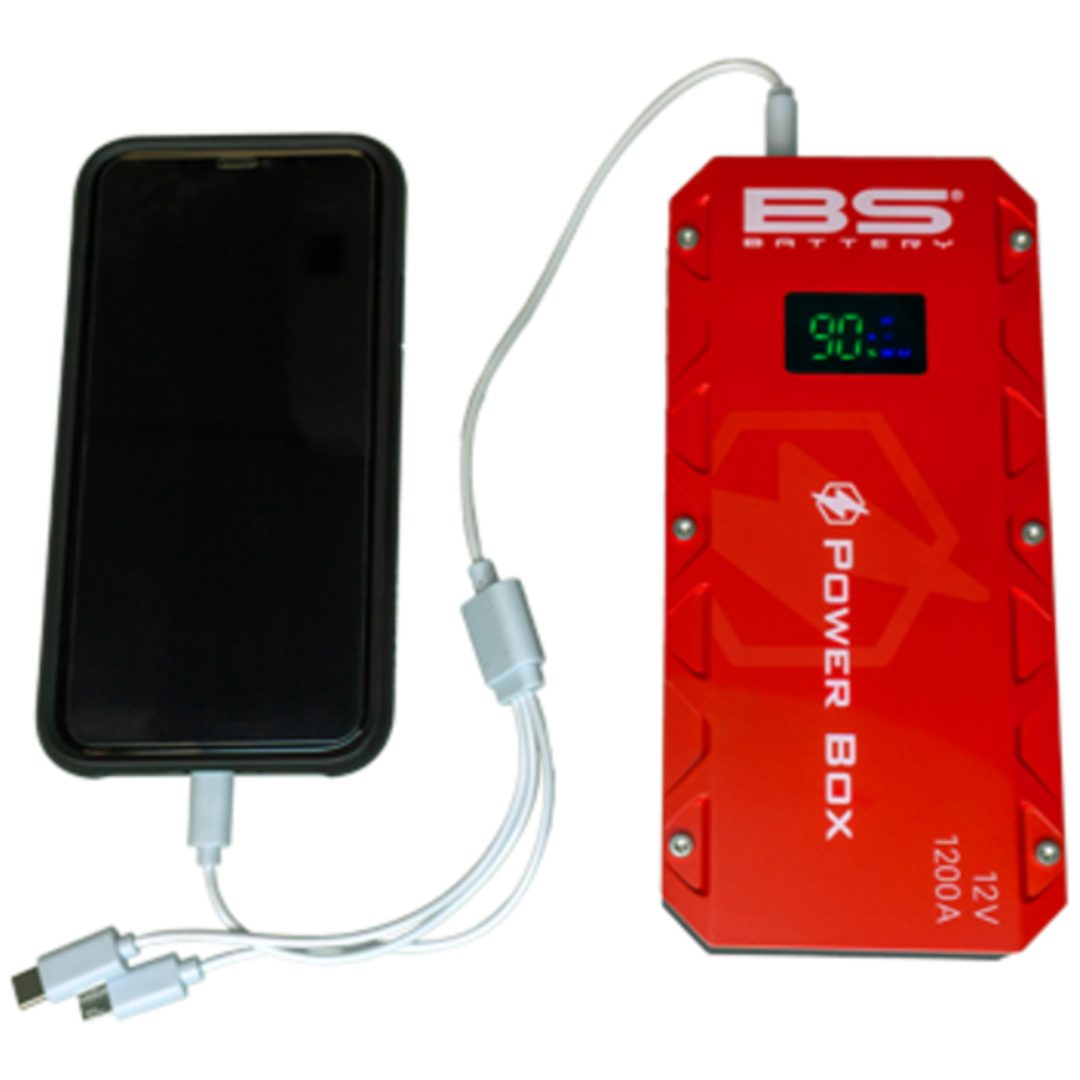 Batteri Jump Starter Med Usb-laddare BS BATTERY PB-02 – bild 3