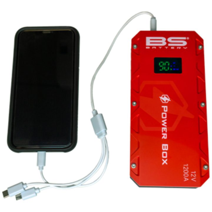 Batteri Jump Starter Med Usb-laddare BS BATTERY PB-02 – bild 3