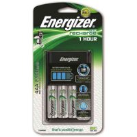 BATTERI LADDARE 1HR 2AA 2300INKL. 4 X AA 2300MAH BATTERIER