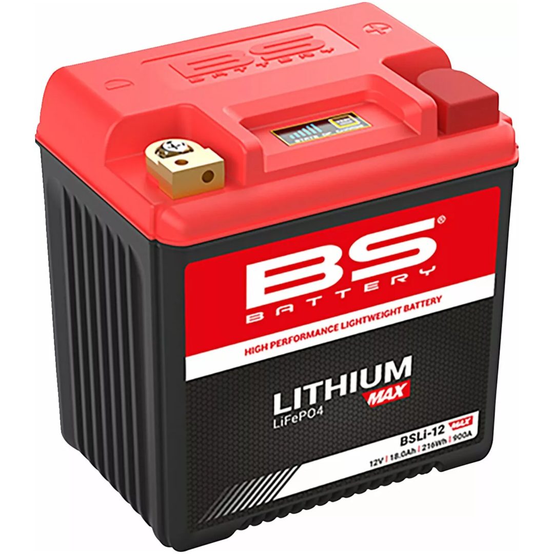 Batteri LiFePO4 Svart BS BATTERY