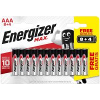 BATTERI MAX AAA/E92 BP12 (8+4)