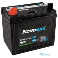 Batteri Nordmax AGM NMU1300AGM, 12V 25 Ah VÄ PP