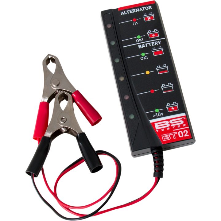 Batteri- Och Generatorprovare Bt02 Svart BS BATTERY BATTERY TESTER – bild 3
