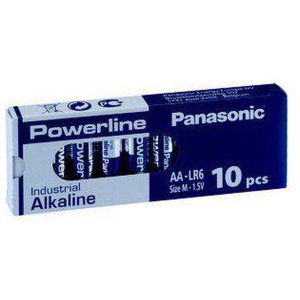 Batteri Panasonic 10-pack AA Hel kartong = 12st (120) 1.5v