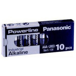 Batteri Panasonic 10-pack AAA Hel kartong = 12st (120) 1.5v