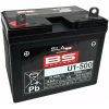 Batteri SLA AGM Fabriksaktiverad Svart BS BATTERY – miniatyr 1