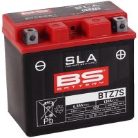 Batteri SLA AGM Fabriksaktiverad Svart BS BATTERY