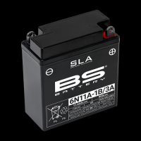 Batteri Sla Factory-activated Agm Underhållsfritt Svart BS BATTERY