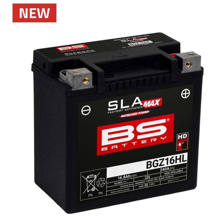 Batteri SLA Underhållsfritt Fabriksaktiverat BS BATTERY – bild 2