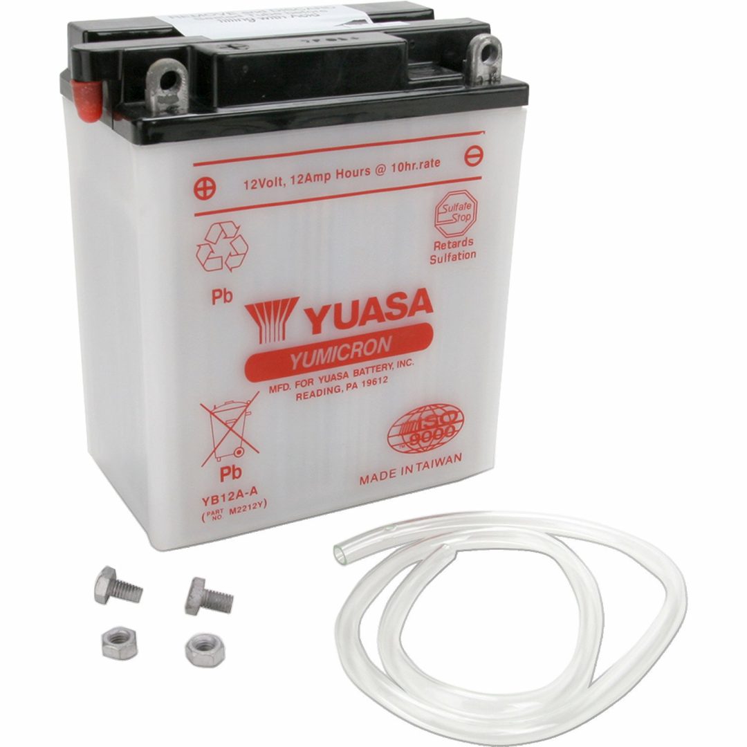 Batteri Standard Torrladdat Yuasa 134mm x 80mm x 160mm