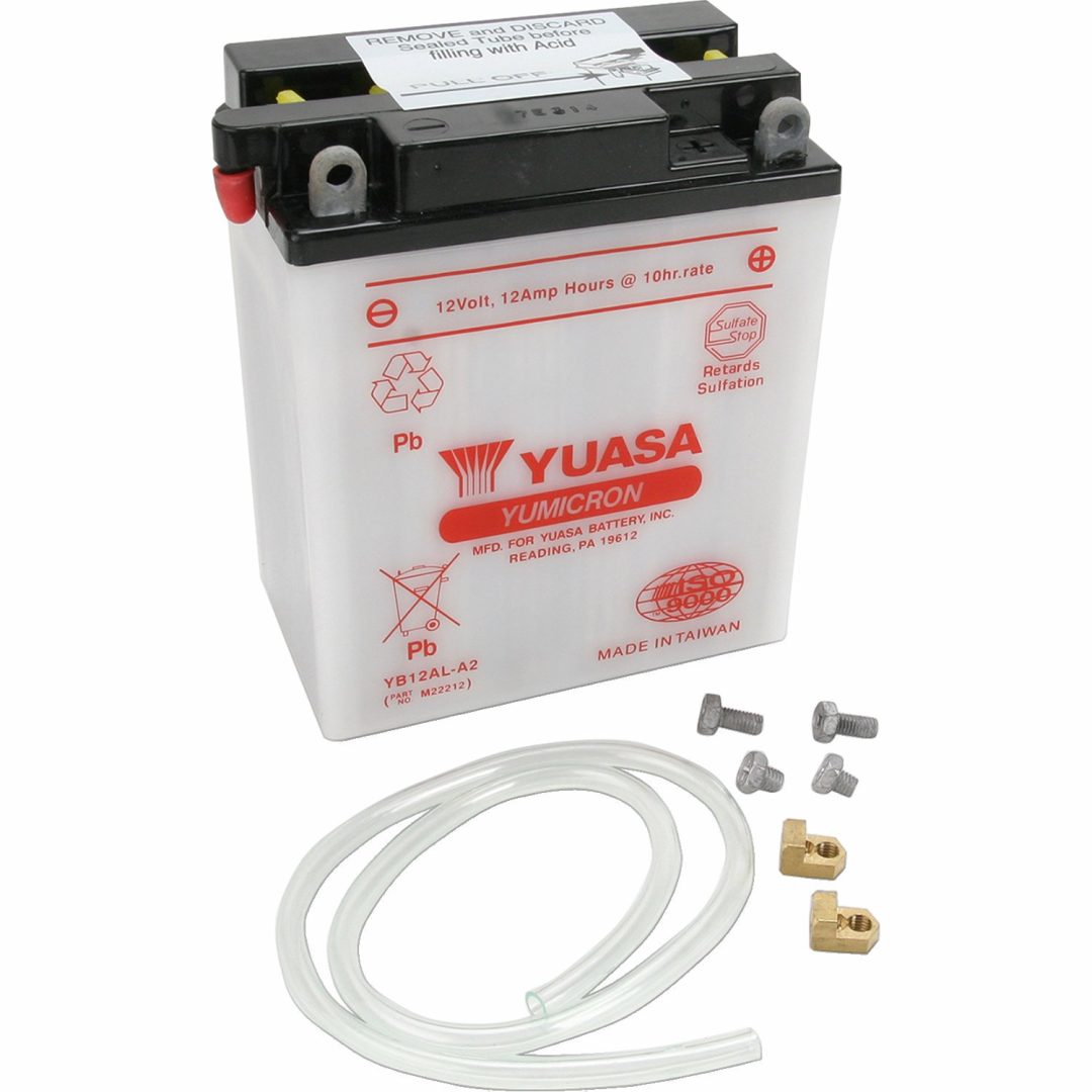 Batteri Standard Torrladdat Yuasa 134mm x 80mm x 160mm