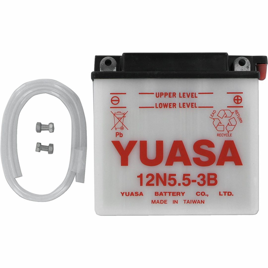 Batteri Standard Torrladdat Yuasa 135mm x 60mm x 130mm