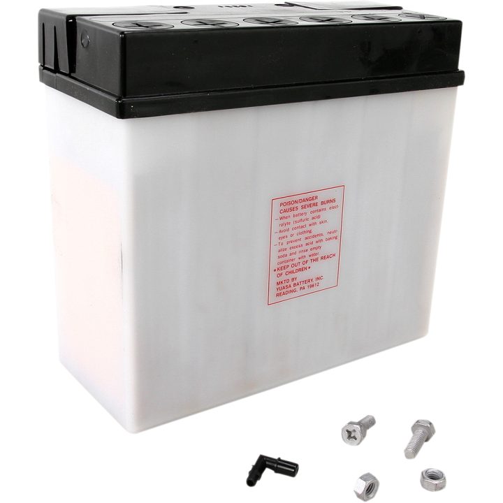 Batteri Standard Torrladdat Yuasa 186mm x 82mm x 171mm – bild 3