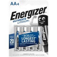BATTERI ULT LITHIUM NEW AA 4P