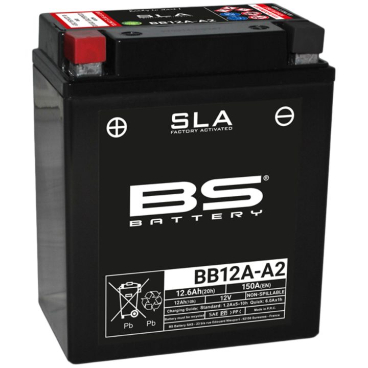 Batteri Underhållsfria AGM BS Battery – bild 2