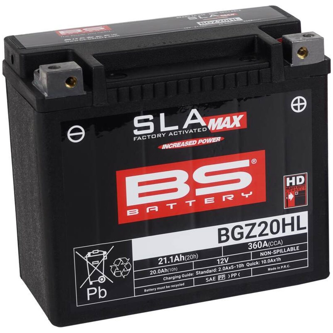 Batteri Underhållsfria AGM BS Battery