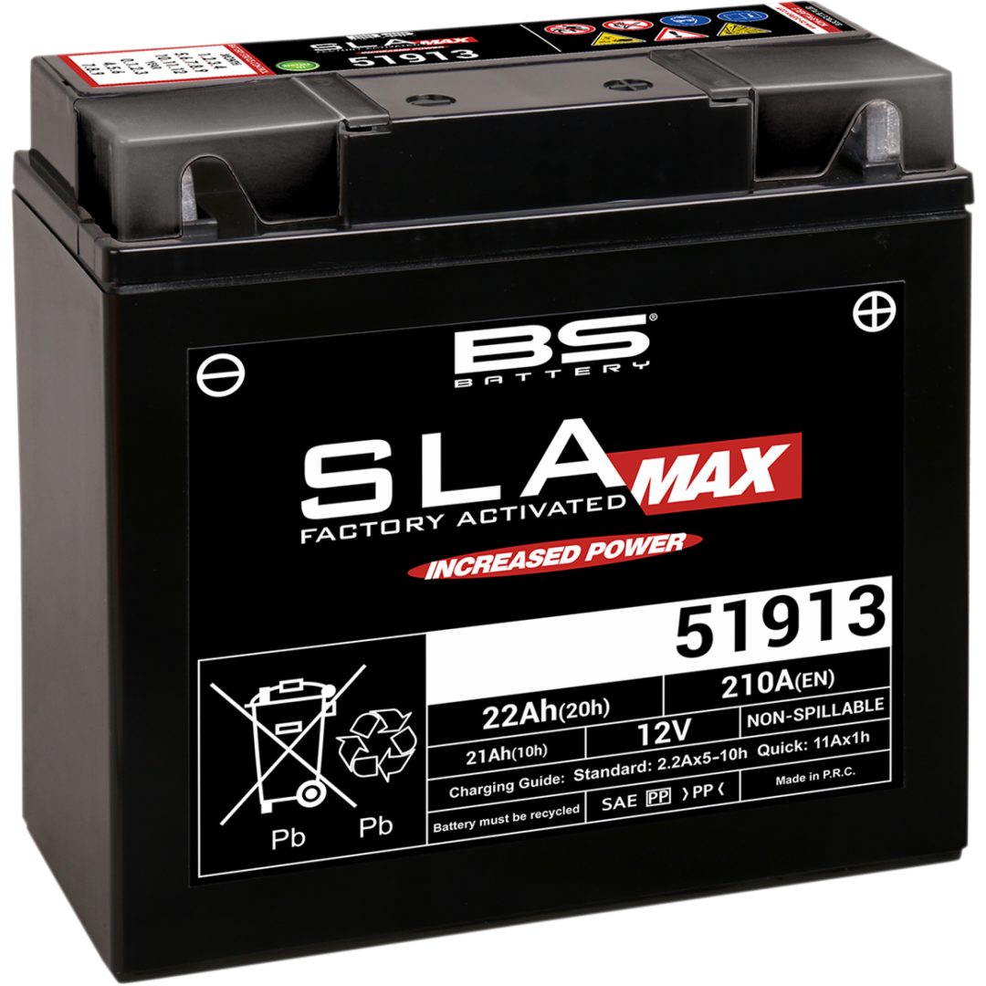 Batteri Underhållsfria AGM BS Battery 51913