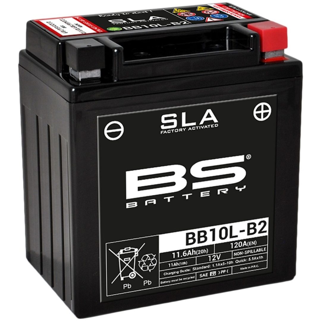 Batteri Underhållsfria AGM BS Battery BB10L-B2