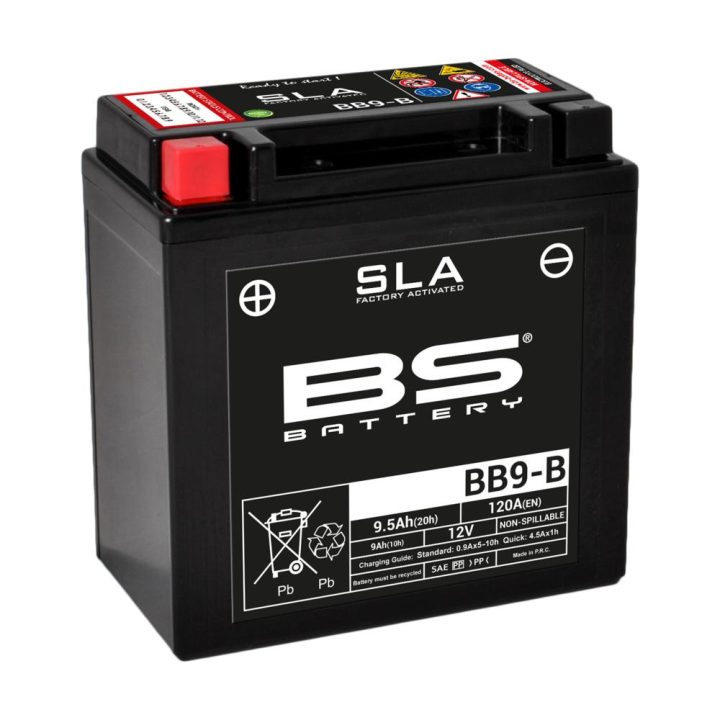 Batteri Underhållsfria AGM BS Battery BB9-B – bild 2