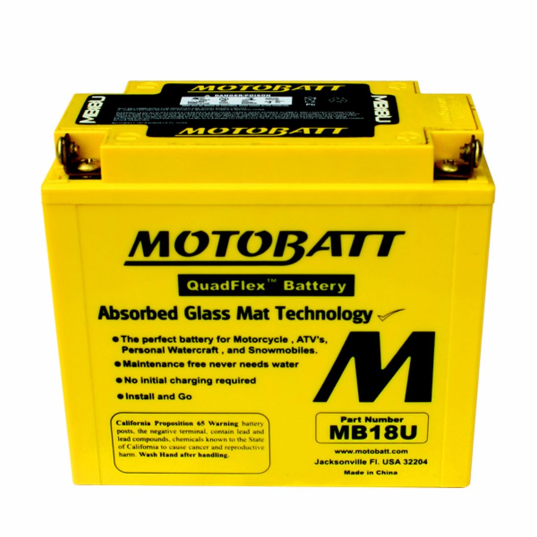Batteri Underhållsfria Motobatt MB18U