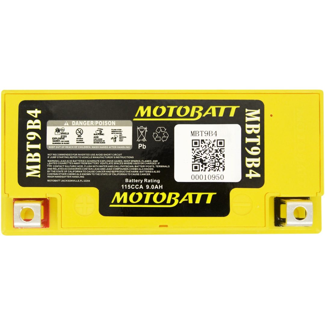 Batteri Underhållsfria Motobatt MBT9B4 – bild 3