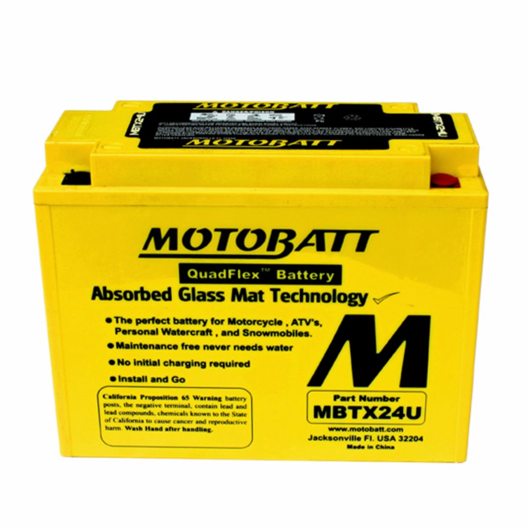 Batteri Underhållsfria Motobatt MBTX24U