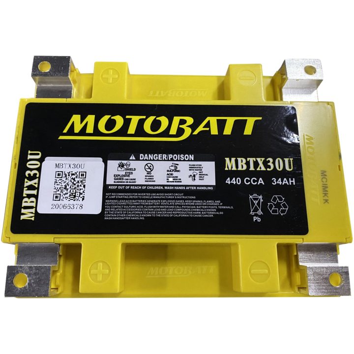 Batteri Underhållsfria Motobatt MBTX30U – bild 2